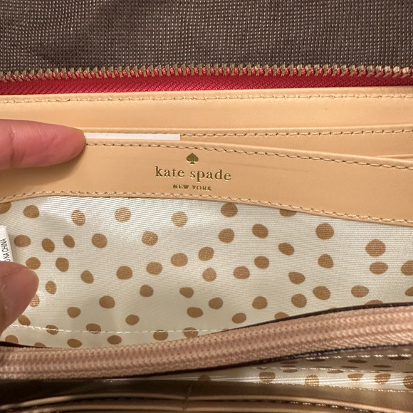 NWT Kate Spade Pink Leather Wallet - Picture 5 of 8